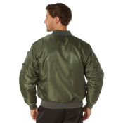 Mens MA-1 Flight Jacket with Patches