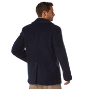Mens US Navy Type Pea Coat
