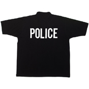 Mens Law Enforcement Printed Police Polo T-Shirt