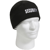 Ultra Force Black Polar Fleece Security Watch Cap