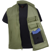Ultra Force Mens Concealed Carry Soft Shell Vest