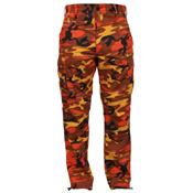 Mens Camo Tactical BDU Pants