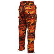 Mens Camo Tactical BDU Pants