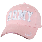 Deluxe Army Embroidered Low Profile Insignia Cap