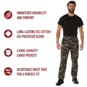 Ultra Force Digital Camo Tactical BDU Pants