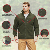 Ultra Force Trailsman Sherpa Fleece Jacket