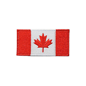 Canadian Flag Patches