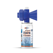Emzone Sport Signal Horn Mini 1oz. White/Blue 46500