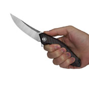 0462 Drop-Point CPM-20CV Steel Blade Folding Knife